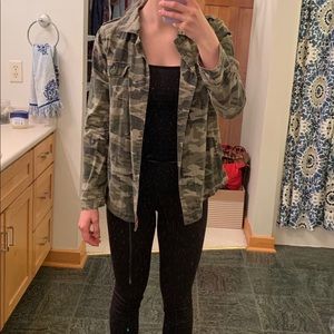 Camp Billabong Button Down Top